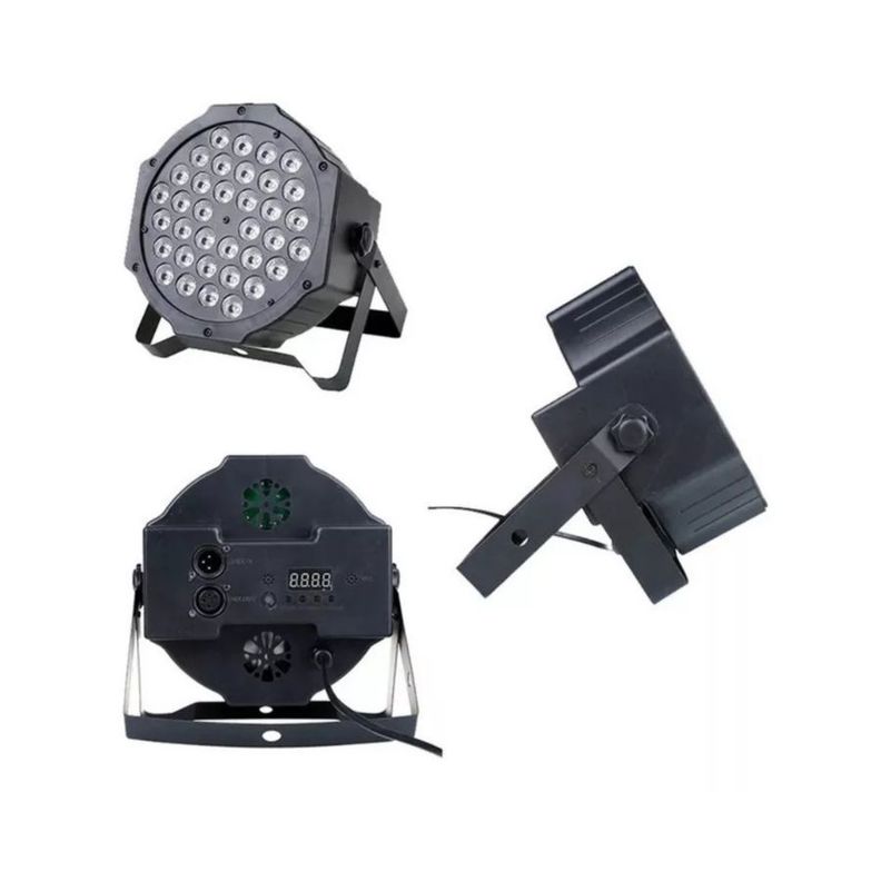 Foco Led Rgb De 36 Luces Con Control Remoto-1