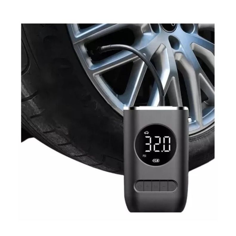 Compresor De Aire Inflador Portatil Recargable My7383 70w-2