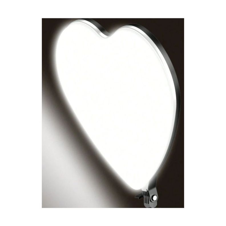 Lampara Panel Luz Led Diseño Corazón Fotos Videos Rl-520-1