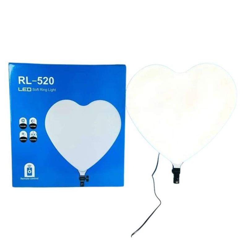 Lampara Panel Luz Led Diseño Corazón Fotos Videos Rl-520-2