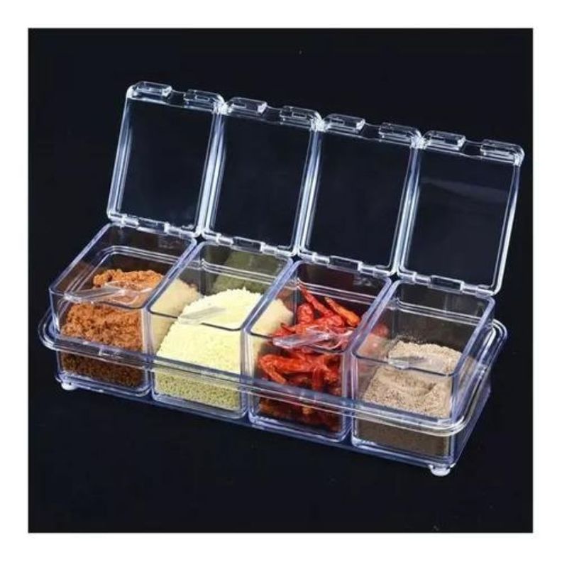 Caja Organizador Condimentos De 4 Piezas Para Cocina-4