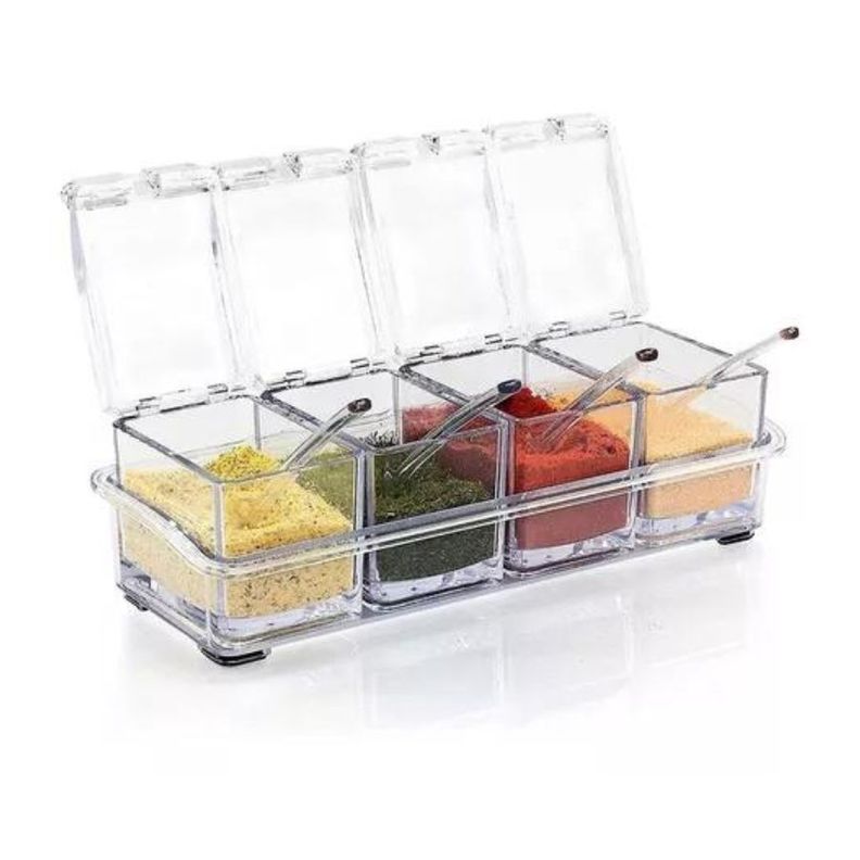 Caja Organizador Condimentos De 4 Piezas Para Cocina-1