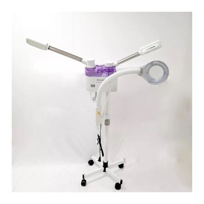 Vaporizador Pedestal Ozono 3 En 1 Brazo Lampara Ajustable-3