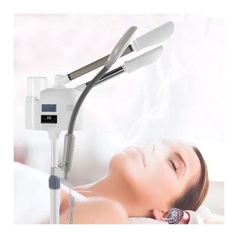 Vaporizador Pedestal Ozono 3 En 1 Brazo Lampara Ajustable-5