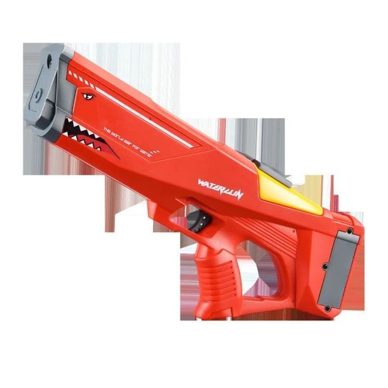 Juguete De Agua Eléctrico Blaster Para Niños Rojo-4