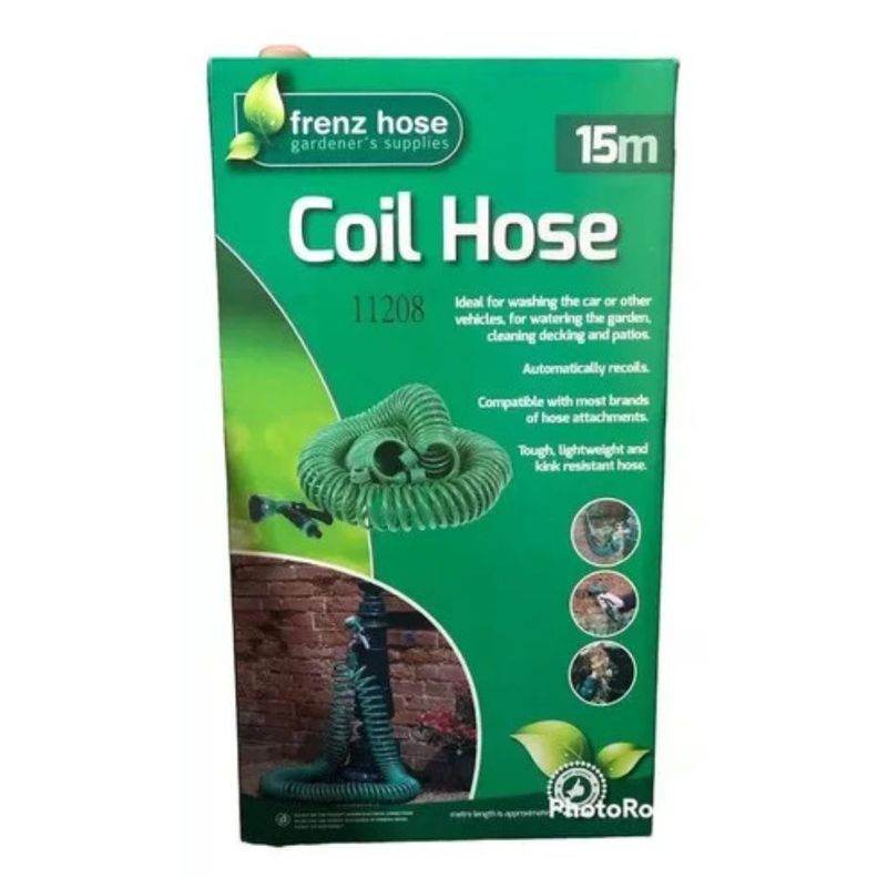 Manguera Espiral Expandible Hogar Casa Jardin 15 Mts-3