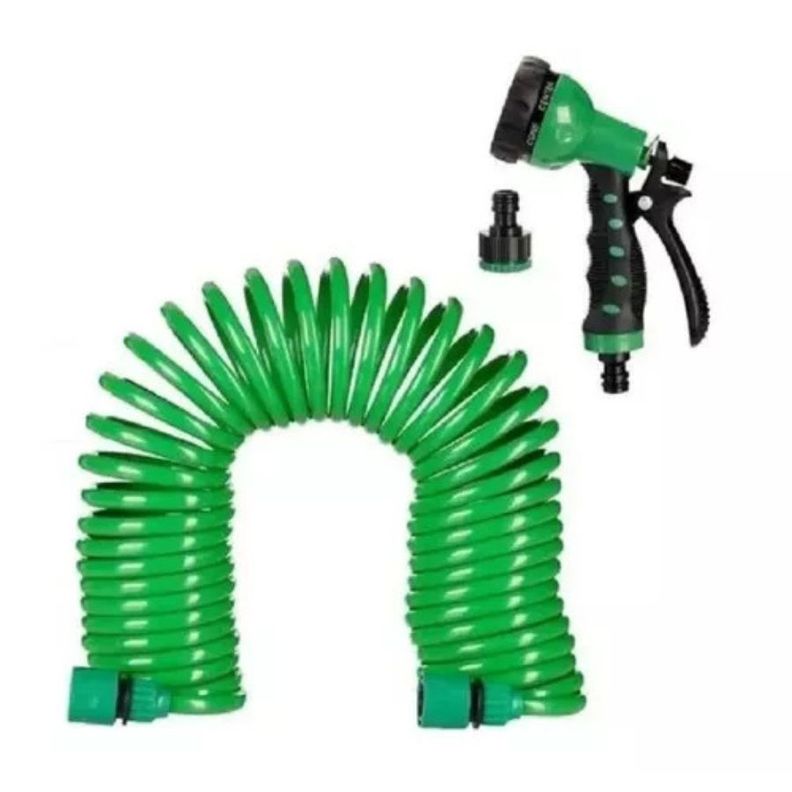 Manguera Espiral Expandible Hogar Casa Jardin 15 Mts-1