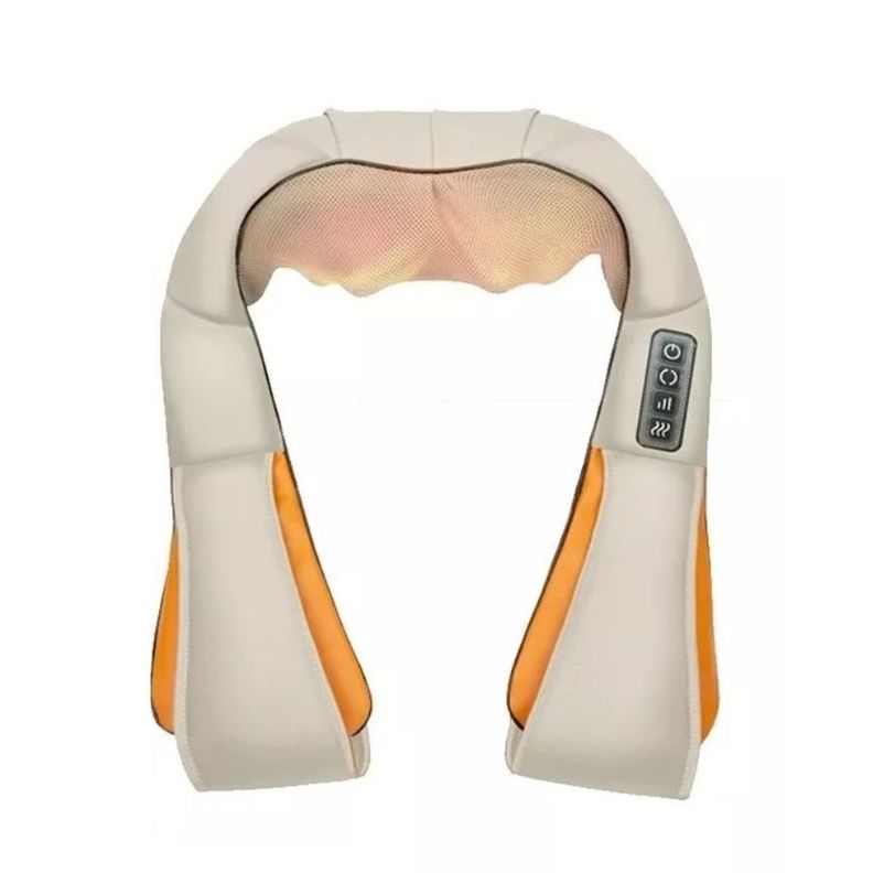 Masajeador Eléctrico Lumbar Cuello Cervical Multi Masaje -0