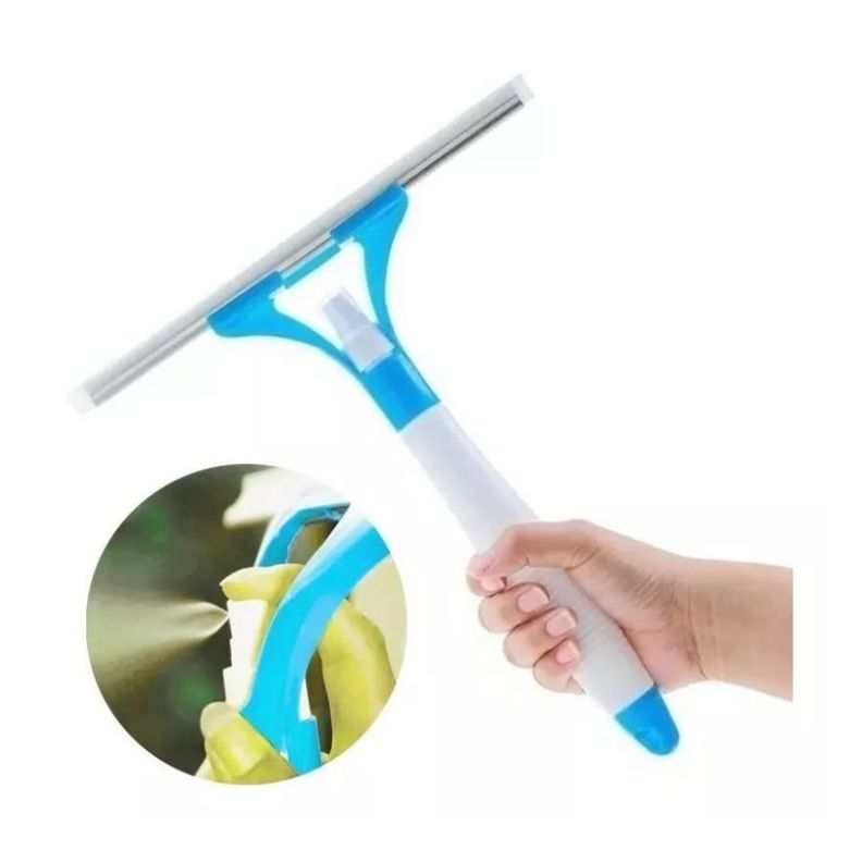 Limpia Parabrisas Raspador Limpiavidrios Con Spray 3 En 1-2