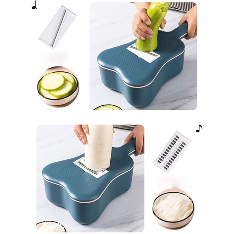 Cortador Rallador de Verduras Multifuncional Cocina-1