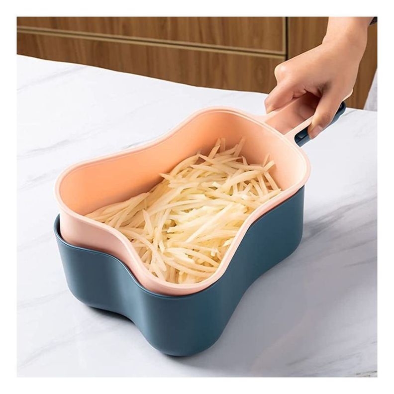 Cortador Rallador de Verduras Multifuncional Cocina-4