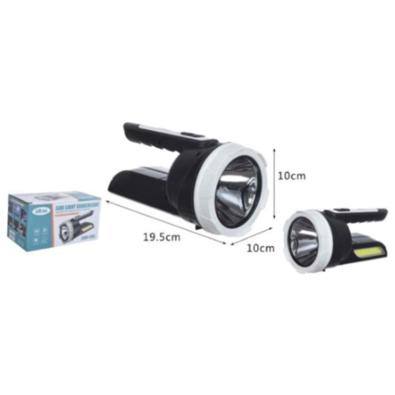 Linterna Potente Brillo Led Recargable Multiusos Luz Lateral-3