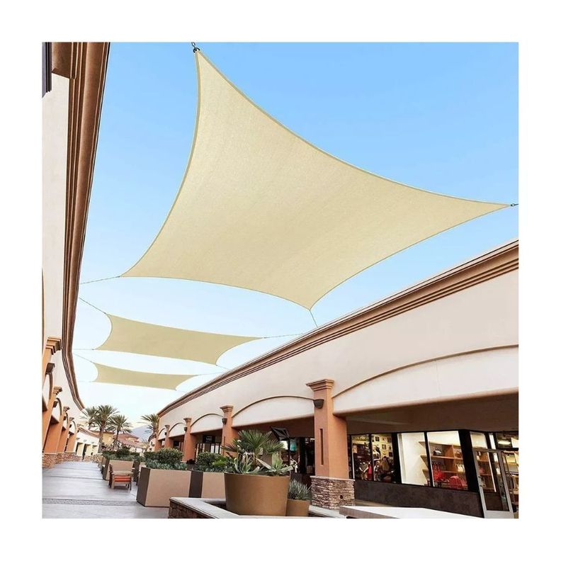 Carpa Toldo Vela Rectangular Impermeable Sombreador 5x4m-3