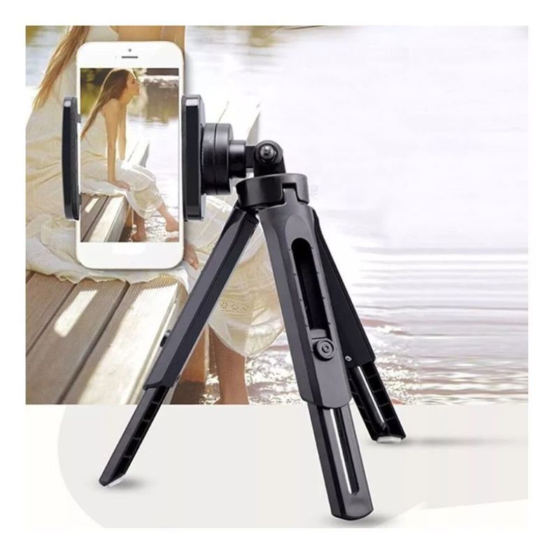 Mini Trípode Soporte Para Celular Escritorio Ajustable-2