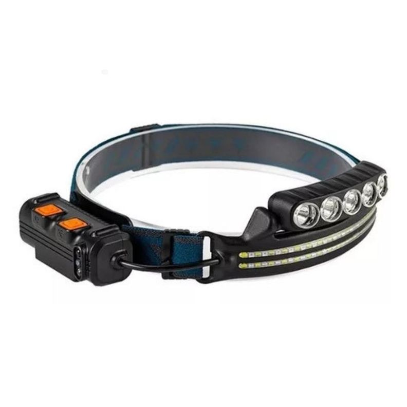Linterna frontal Cabeza Led Sensor de Movimiento -0