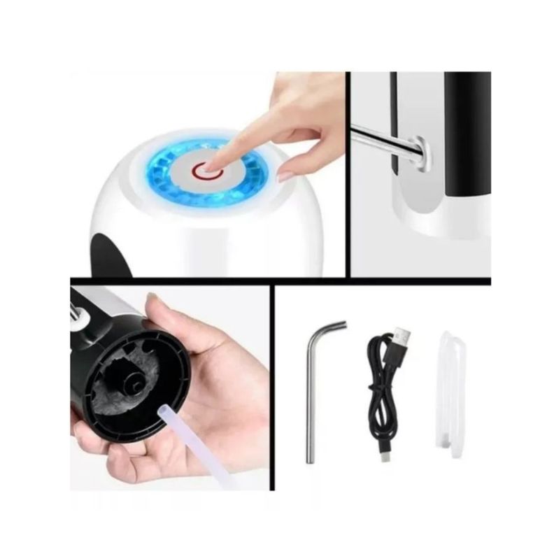 Dispensador De Agua Eléctrico Usb Para Bidones-1