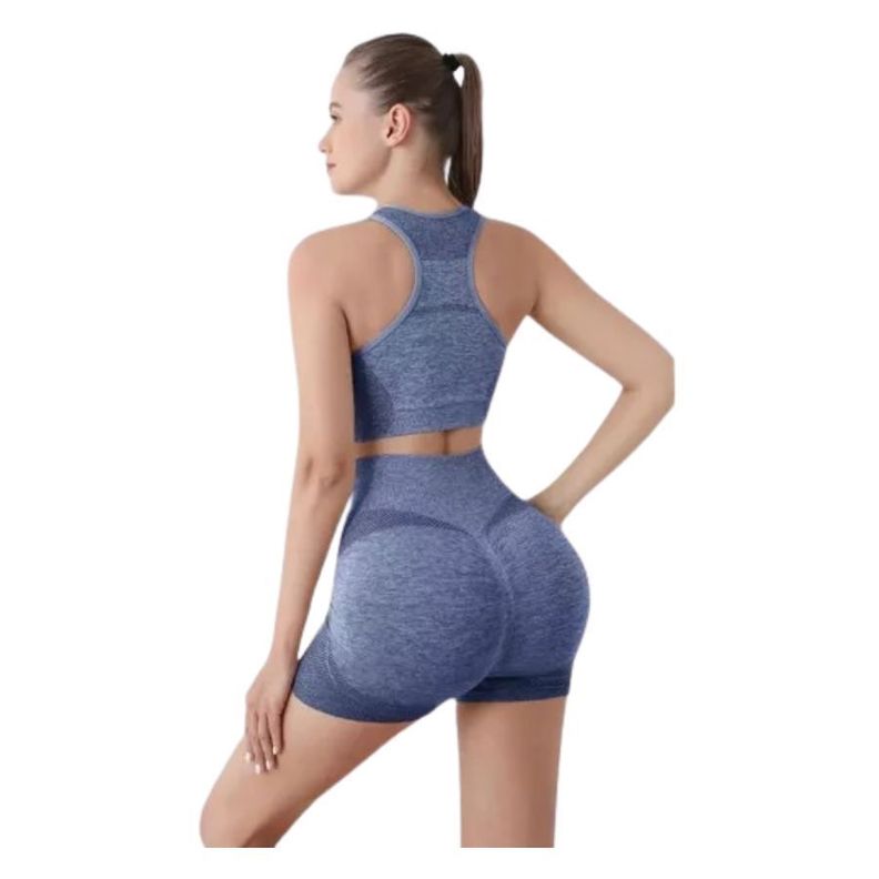 Conjunto Deportivo Mujer Gym Yoga Short-1