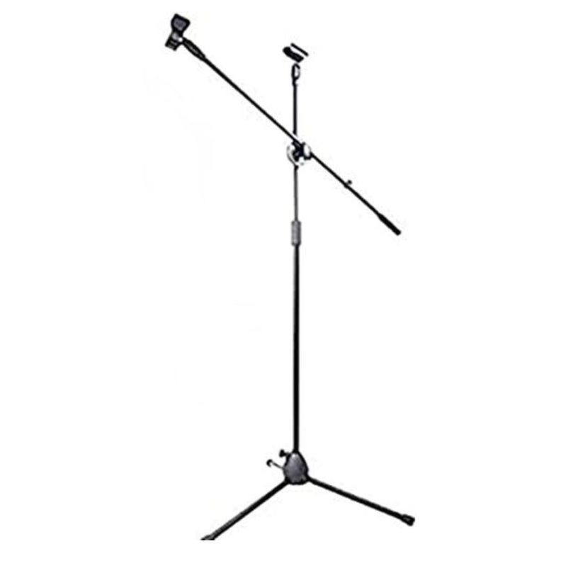 Soporte Para Micrófono Atril Con Boom Profesional Pedestal-0