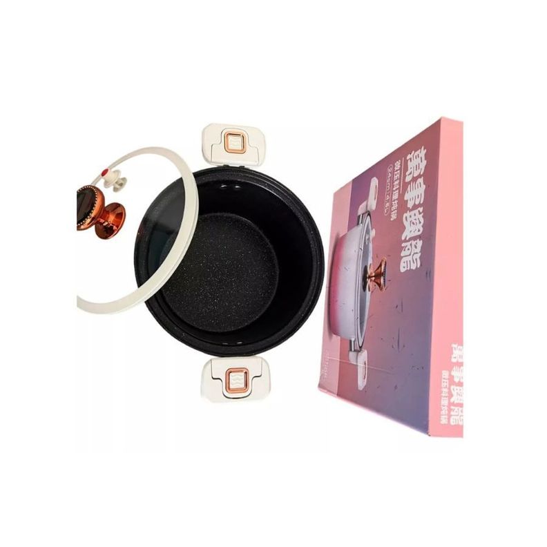 Mini Olla De Micro Presión Elegante 4.5lts Multifuncional-2