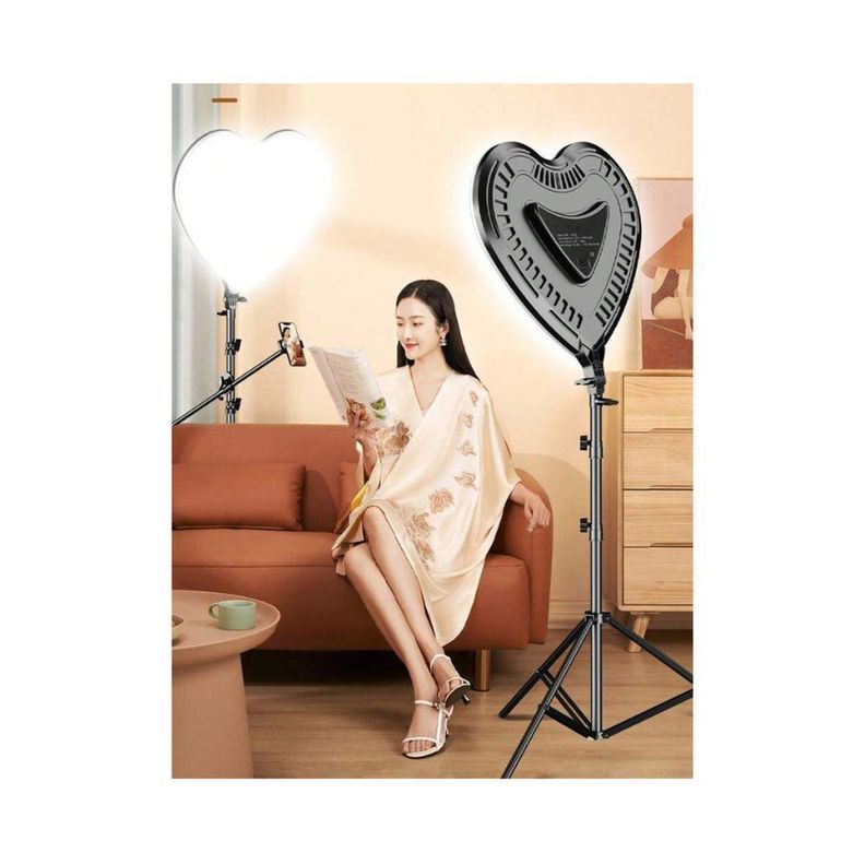 Lampara Panel Luz Led Diseño Corazón Fotos Videos Rl-500-4