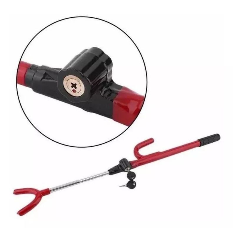 Traba Volante Anti Robo Reforzado Para Auto-4