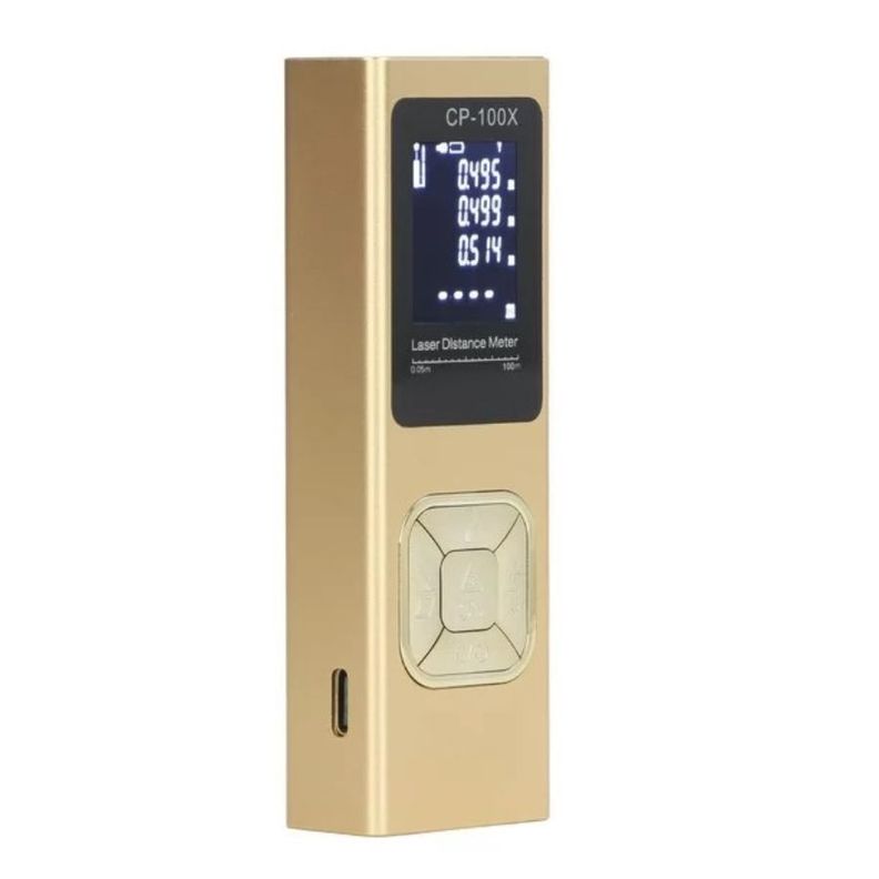 Mini Cinta Métrica Laser Medidor De Distancia Digital Lcd-0