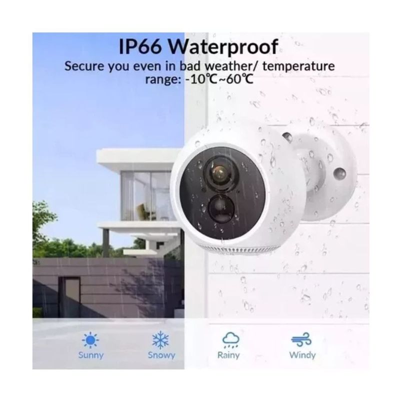 Mini Camara Domo 4k Con Vision Nocturna A Prueba De Agua-4