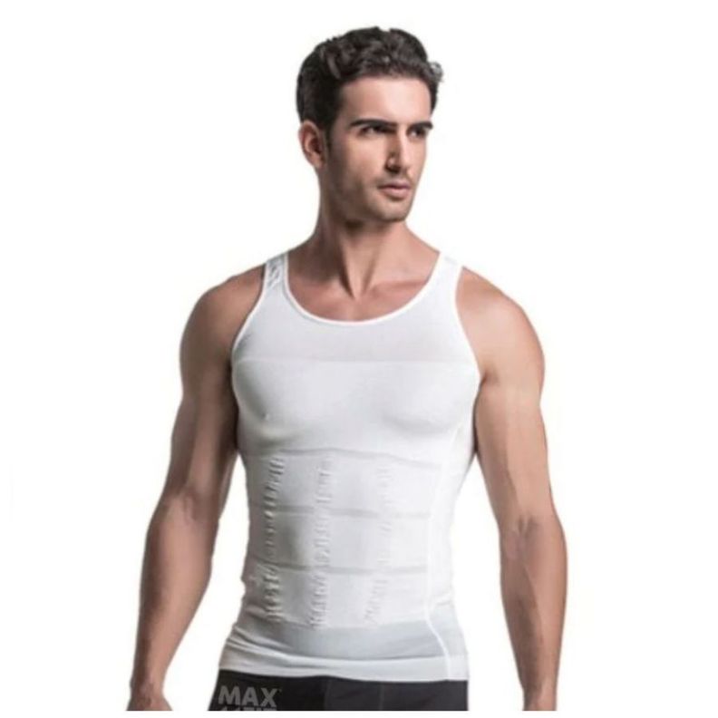 Polera Camiseta Faja Reductora Térmica Hombre Adelgazar-0