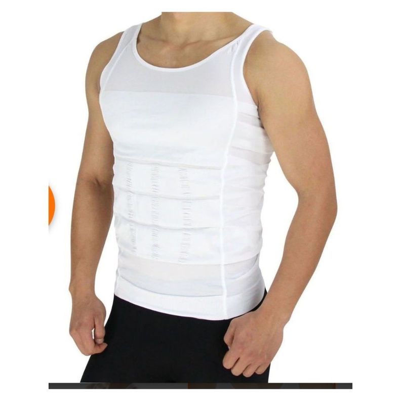 Polera Camiseta Faja Reductora Térmica Hombre Adelgazar-4