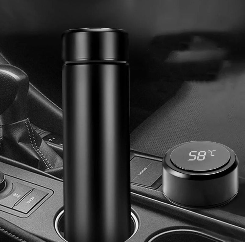 Termo Digital Led 500 Ml Acero Inoxidable-1