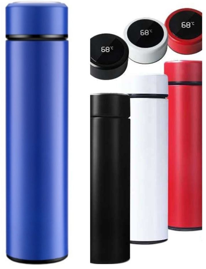Termo Digital Led 500 Ml Acero Inoxidable-2