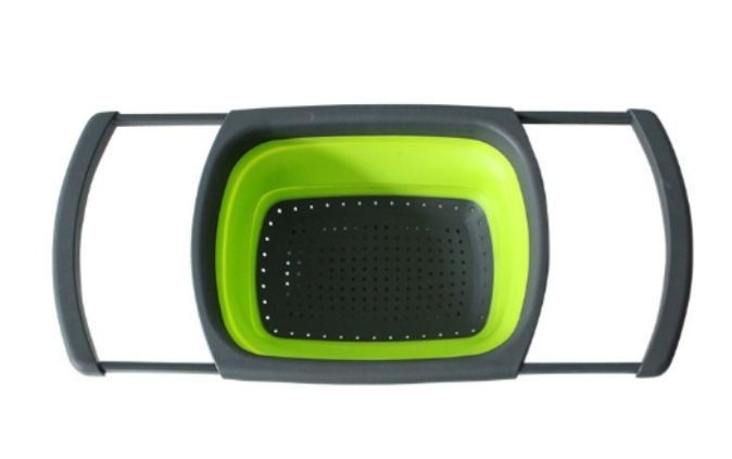 Colador Rectangular Con Asas Retractiles-2