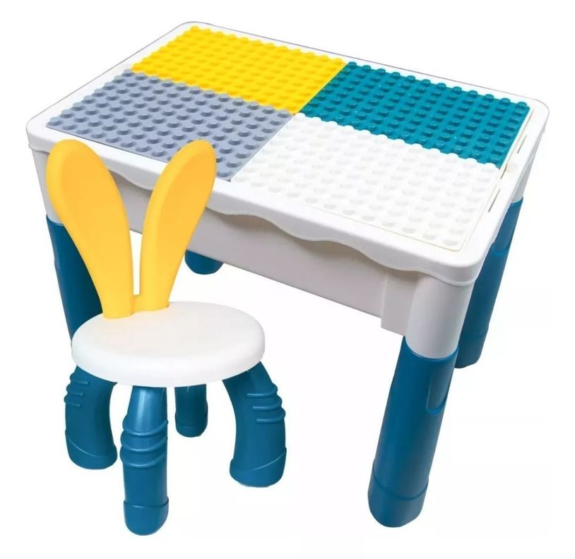Mesa Lego Para Niños Con Silla Mas Bloques Lego-2