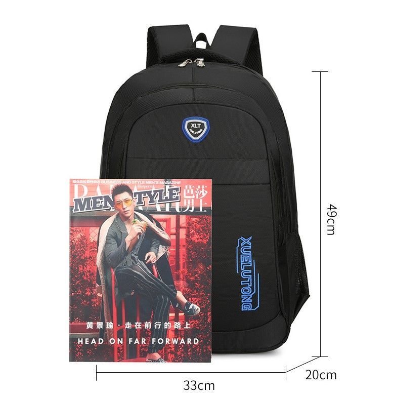 Mochila Notebook Nylon Impermeable Gran Capacidad-2