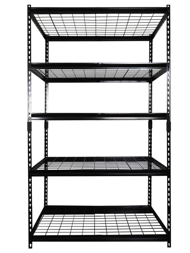 Estante Metálico Malla acero 180x90x45 600kg-0