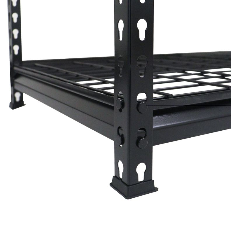 Estante Metálico Malla acero 180x90x45 600kg-5
