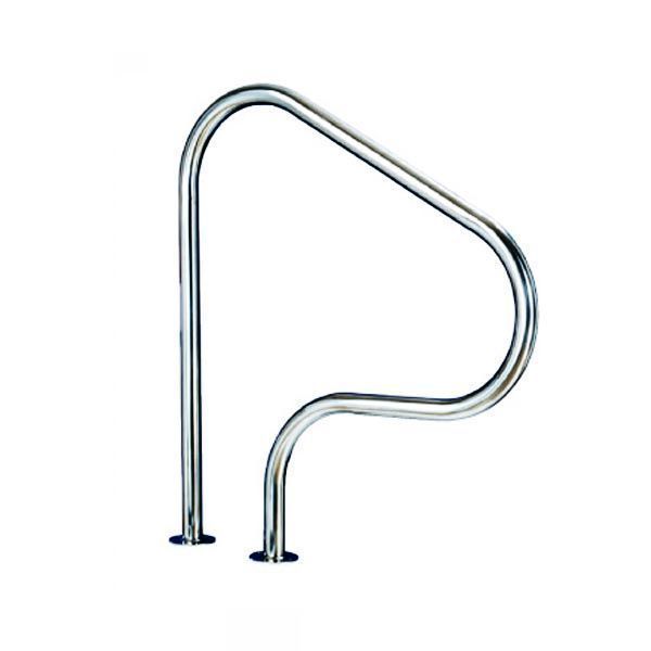 Baranda De Piscina Con Pletina 4C Acero Inoxidable 0,76m-0