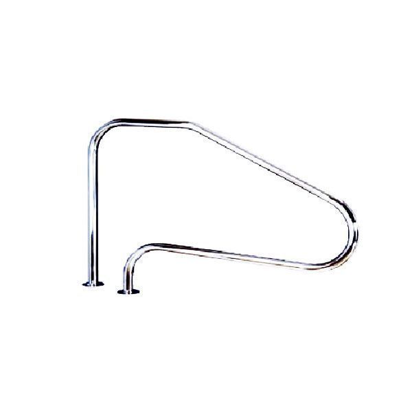 Baranda De Piscina Para Empotrar 4C Acero Inoxidable 1,22m-0