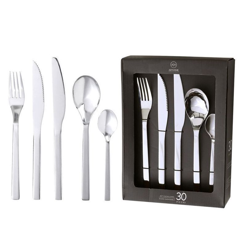 Set Cuchilleria 94 Piezas Acero Inoxidable Arthome CUC20-2