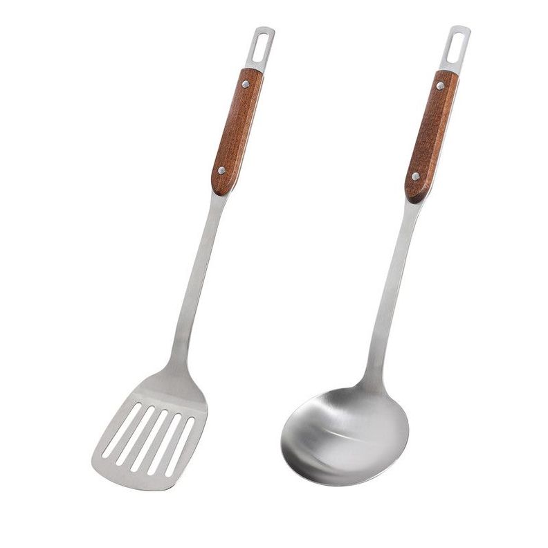 Set 2 Utensilios de Cocina Acero Inoxidable COC03-0