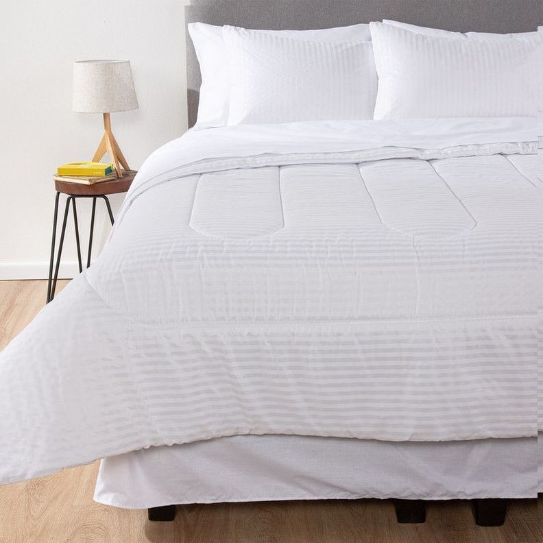 COMBO 33 PLUMON BICOLOR BEIGE BLANCO 1.5 PLAZAS-5