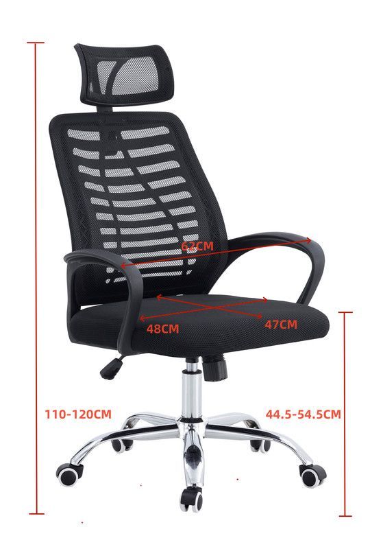 SILLA DE OFICINA EJECUTIVA MADRID ERGONOMICA COLOR NEGRO BM-805-5
