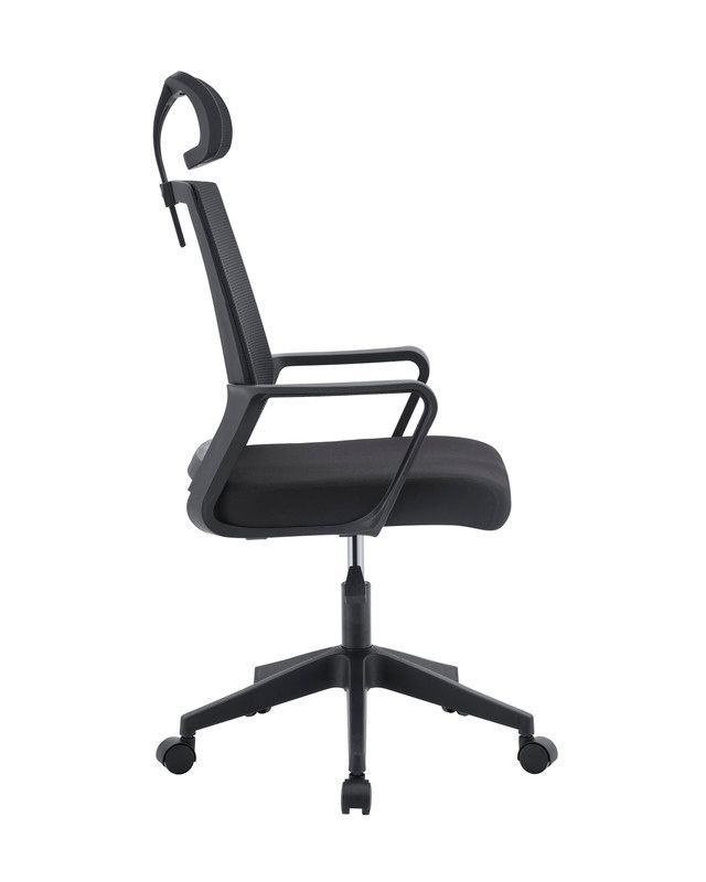 SILLA DE OFICINA EJECUTIVA ROMA ERGONOMICA COLOR NEGRO BM-695-3