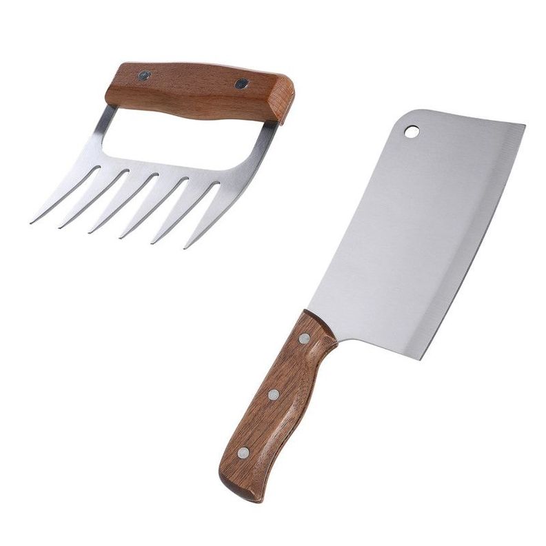 Set Parrilla 2 Piezas Acero Inoxidable Arthome PAR61-0