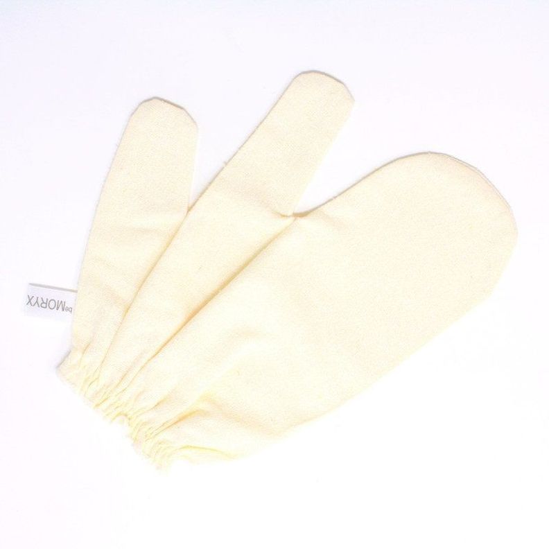 Guante Exfoliante de Seda Cruda - be MORYX-1