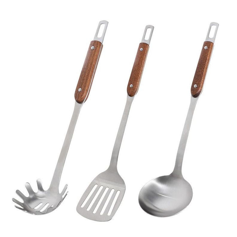 Set 3 Utensilios de Cocina Acero Inoxidable COC08-0