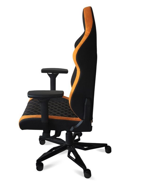 SILLA GAMER ARMOR TITAN PROFESIONAL NEGRO NARANJO-2