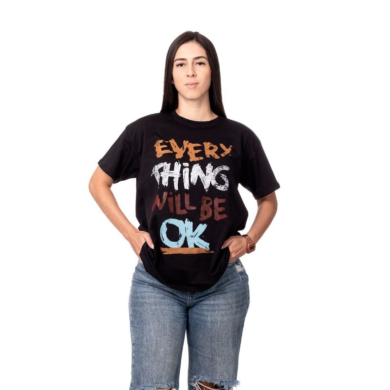 POLERA MUJER OVERSIZE ESTAMPADO URBAN NEGRO SIGEL-2