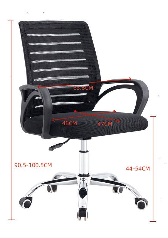 SILLA DE OFICINA EJECUTIVA BUDAPEST ERGONOMICA COLOR NEGRO BM-807-5