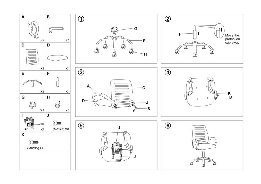 SILLA DE OFICINA EJECUTIVA BUDAPEST ERGONOMICA COLOR NEGRO BM-807-6